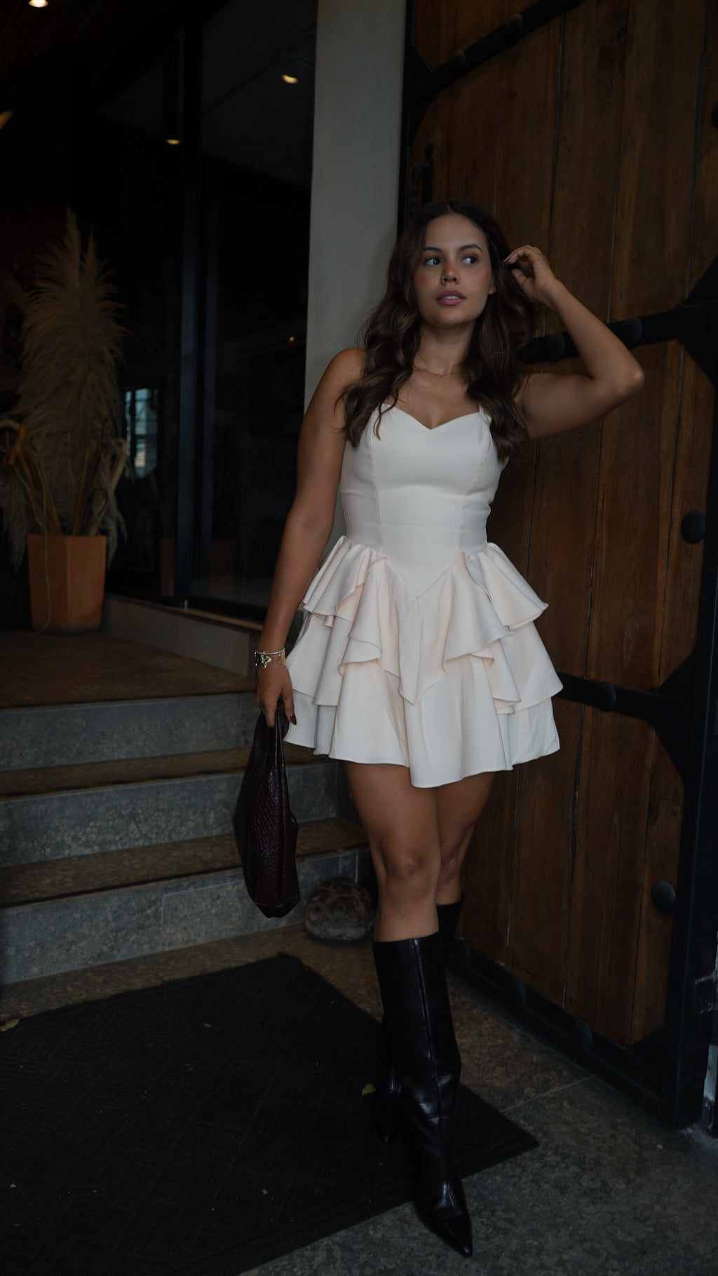 Vestido Canela Rosado