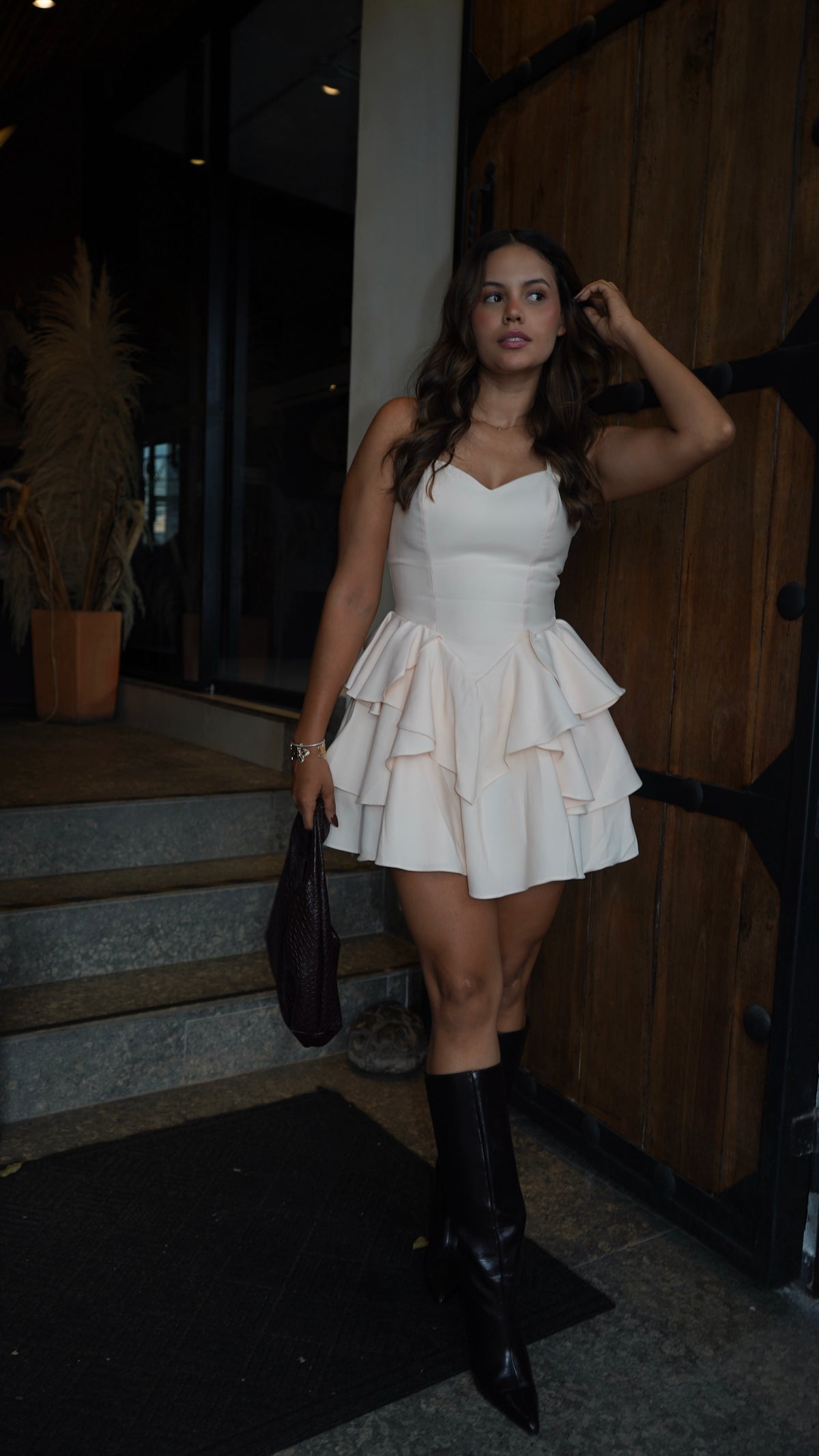 Vestido Canela Rosado