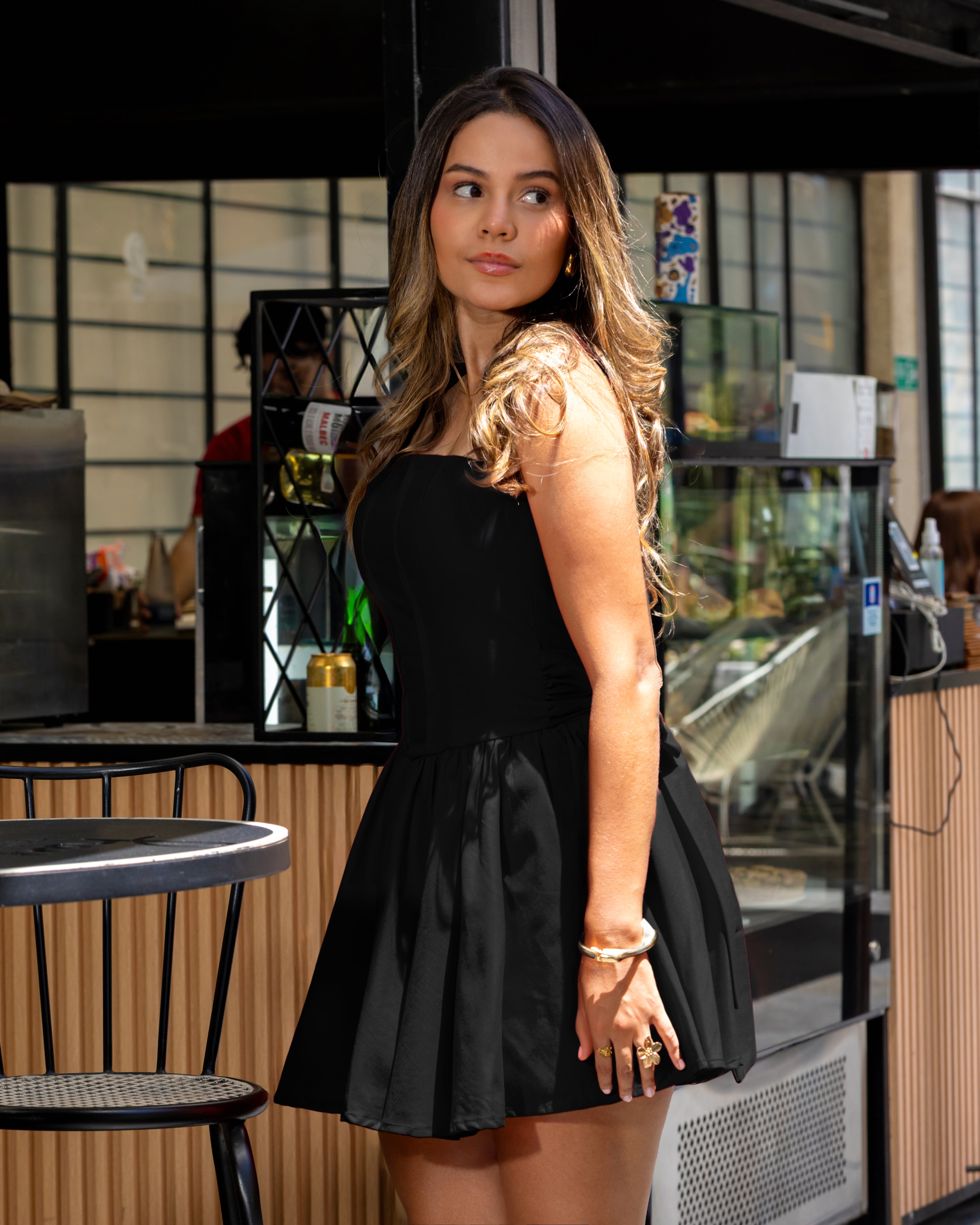 Vestido Primavera Negro