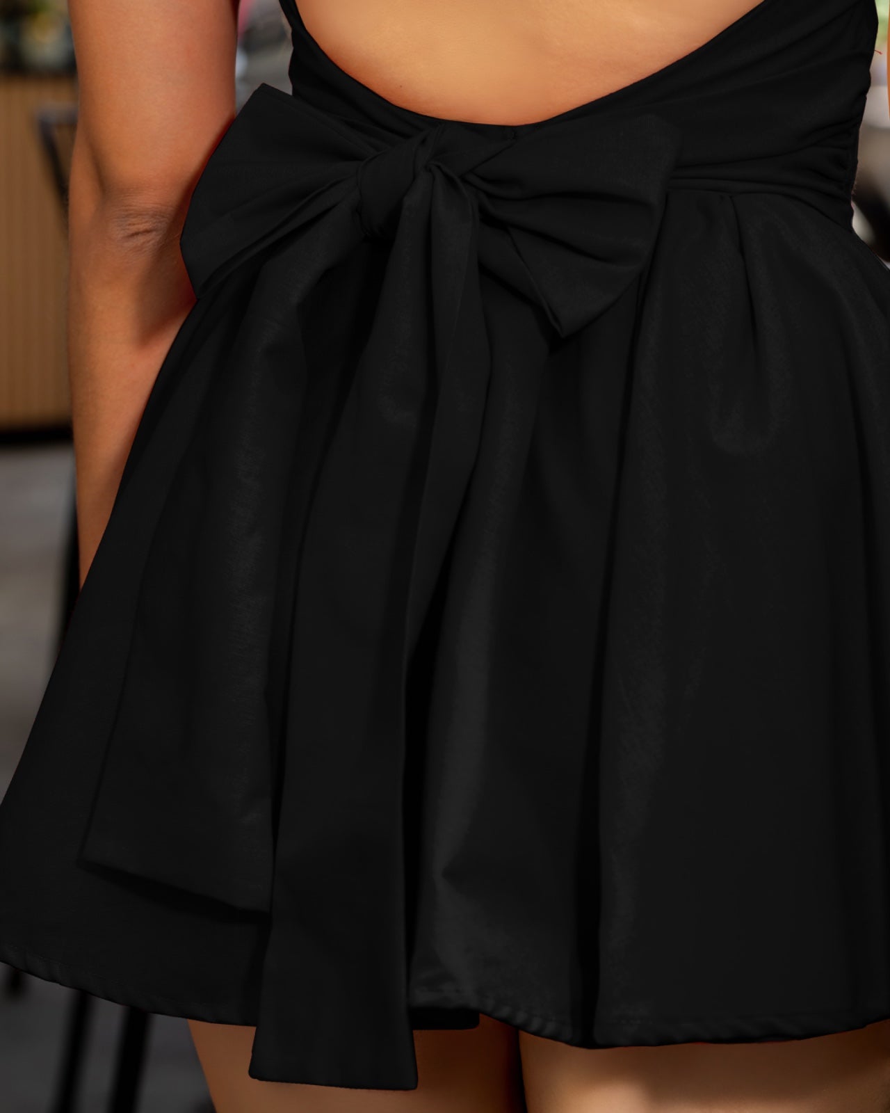 Vestido Primavera Negro