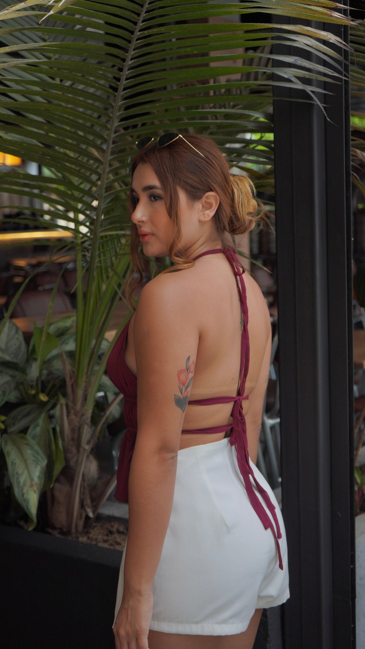 Blusa Nariño Vinotinto