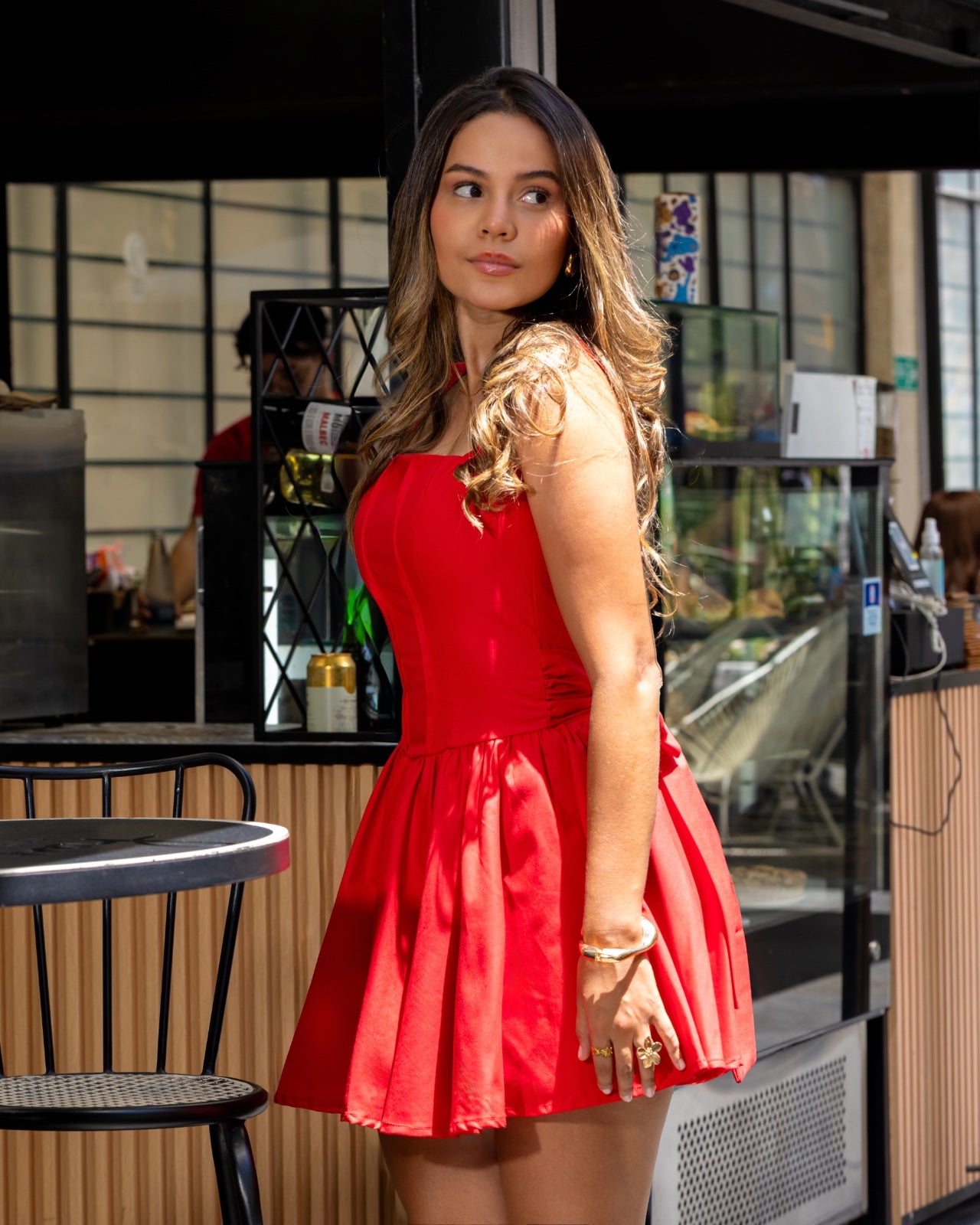 Vestido Primavera Rojo