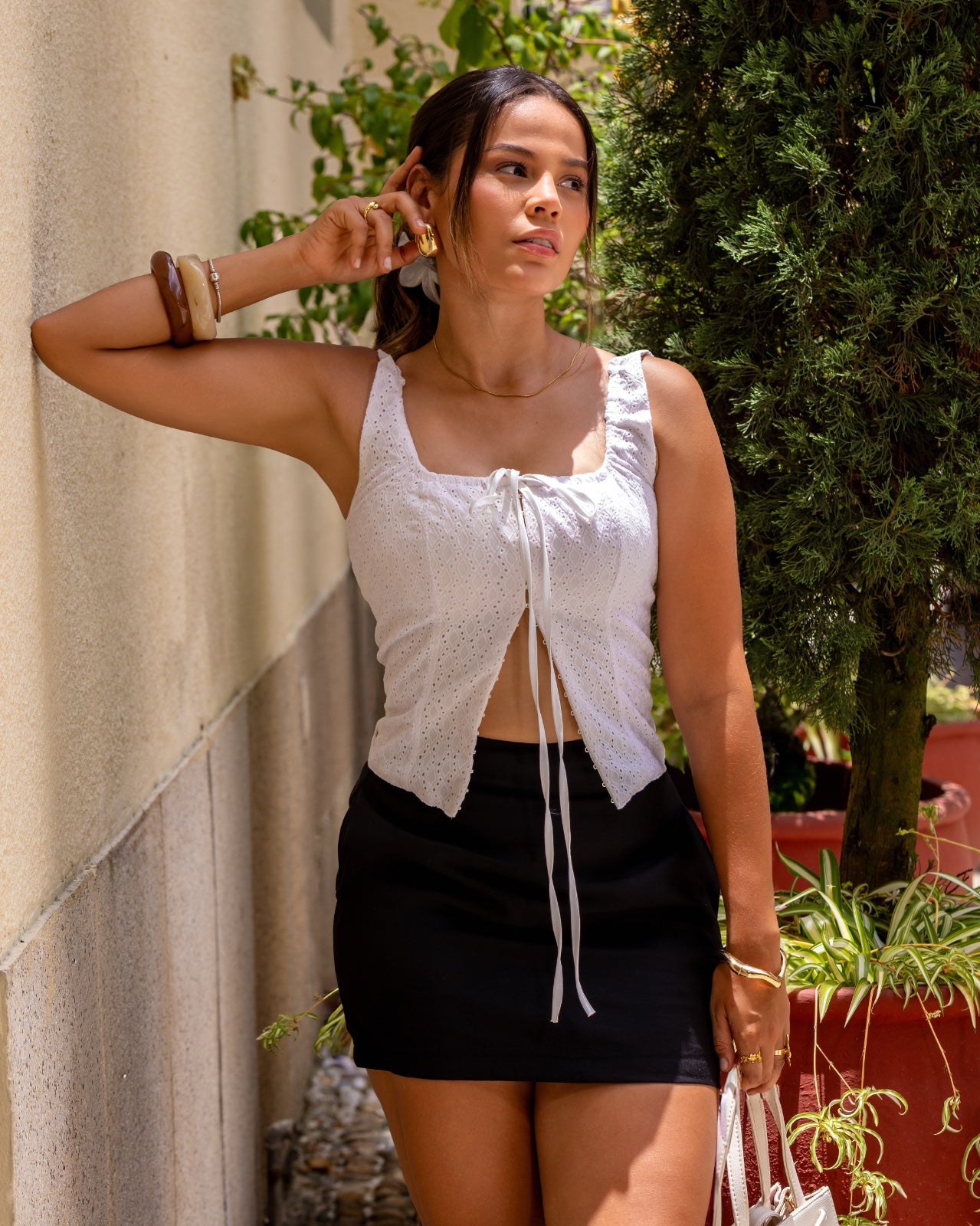 Top Ojalillo Blanco